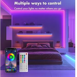LED Strip Lights with Remote Control